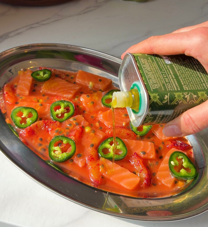 Salmon Crudo